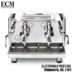 เครื่องชงกาแฟ ECM รุ่น Elektronika Profi Due Espresso Machine (Volumetric 2 Gr)