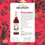MONIN ไซรัป BASE กลิ่น Grenadine Syrup 700 ml. - Image 4