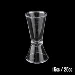จิกเกอร์ พลาสติก Measuring Jigger 15-25cc