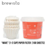 กระดาษกรอง Brewista Wave Filter (ไซส์ 1-2 cups)  - บรรจุ 100 แผ่น