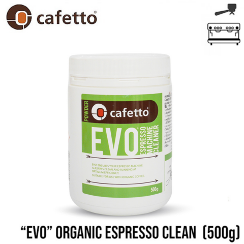 CAFETTO ผงทำความสะอาดเครื่องชงกาแฟ EVO ORGANIC Espresso Clean 500g - Image 1