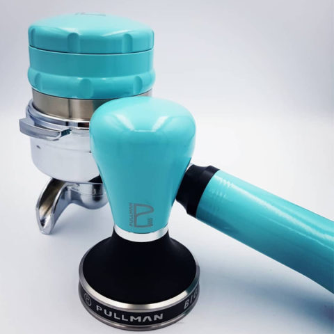 ด้ามชง Pullman Bottomless Portafilter 58mm (for La Marzocco, E61) - Solid Colors - Image 6