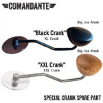 อะไหล่ Comandante Spare Part - ด้ามจับยาว Black & XXL Crank (with Lid & Knob) พร้อมฝาปิด