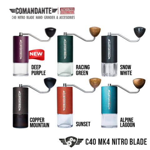 เครื่องบดกาแฟมือหมุน Comandante C40 High Precision (STANDARD Colors) เฟืองบด Nitro Blade Hand Grinder MK4 - Image 2