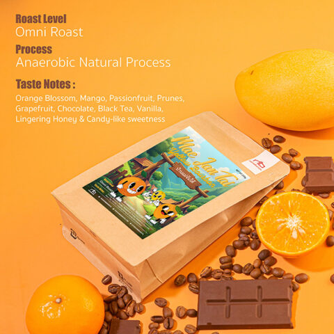 [NEW 2025!] เมล็ดกาแฟ Filter Roast [200g] - "Mae Jan Tai ~ Yellow Bourbon" Anaerobic Dry Process - Image 1