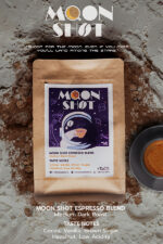 เมล็ดกาแฟคั่ว เอสเพรสโซ่ - "MOON SHOT" Espresso Blend (Old School-style Medium Roast) - Image 2