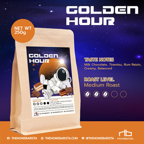 [NEW!] เมล็ดกาแฟคั่ว เอสเพรสโซ่ - "GOLDEN HOUR" Espresso Blend (Medium Espresso Roast) - Image 1