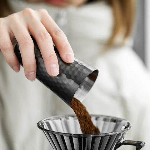 แก้ว Stainless Steel Dosing Cup  สำหรับรองผงกาแฟจากเครื่องบด (Color Choice) - Image 6