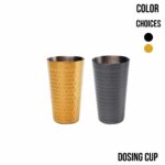 แก้ว Stainless Steel Dosing Cup  สำหรับรองผงกาแฟจากเครื่องบด (Color Choice)