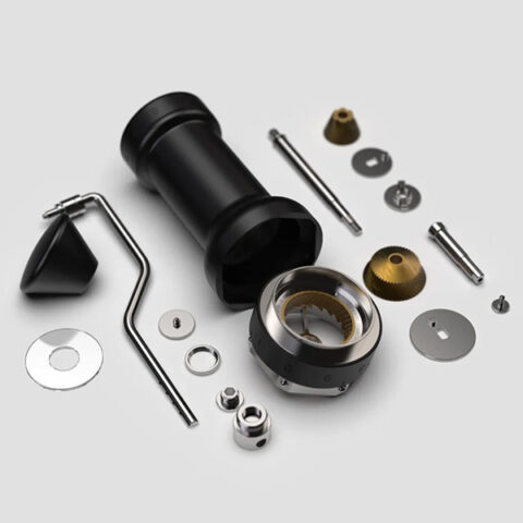 [NEW 2024!] เครื่องบดกาแฟ MOMENTEM "Dual Burr" Hand Grinder (Double Grind + Sifter) - Image 8