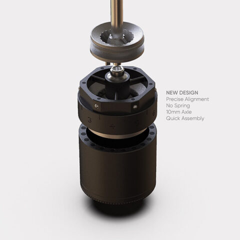 [NEW 2024!] เครื่องบดกาแฟ MOMENTEM "Dual Burr" Hand Grinder (Double Grind + Sifter) - Image 10
