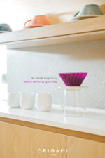 [LIMITED!] ดริปเปอร์ พลาสติก ORIGAMI Dripper "Air" ไซส์ S (Purple) - Image 4