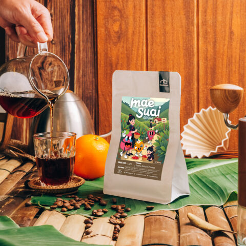[NEW!] เมล็ดกาแฟ Filter Roast [100g] - "Mae Sruai Gesha" Natural Process Geisha - Image 3