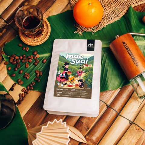 [NEW!] เมล็ดกาแฟ Filter Roast [100g] - "Mae Sruai Gesha" Natural Process Geisha - Image 2