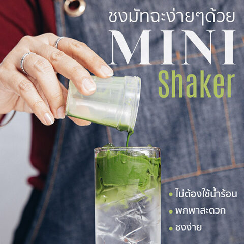 กระบอกเขย่าชา มัทฉะ Mini Matcha Shaker - Image 1