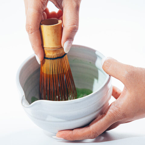 ชามชงชา มัทฉะ พร้อมปากเท Matcha Stirring Bowl with Spout (Color Choice) - Image 6