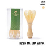 แปรงชงชาเขียวมัทฉะ เรซิ่น Matcha Resin Chasen Whisk V2 (Cream)