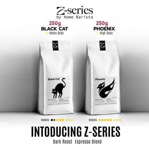 [NEW!] เมล็ดกาแฟ Z-Series (Sample Size 250g) - Dark Roast Espresso Blend + Robusta (2 Blend Choices) - Image 1