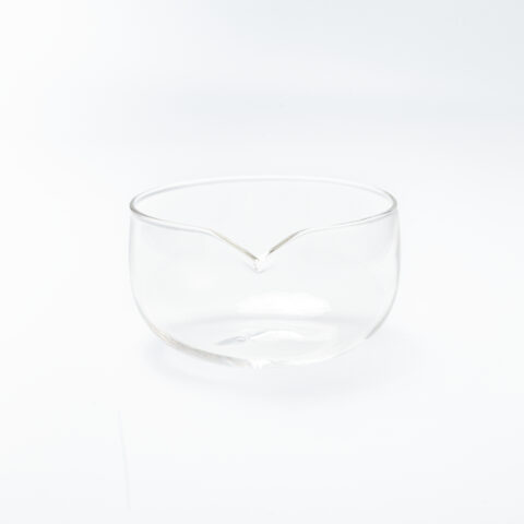 ชามชงชา มัทฉะ พร้อมปากเท Matcha Stirring Bowl with Spout (Clear) - Image 5