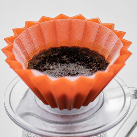 [LIMITED!] ดริปเปอร์ พลาสติก ORIGAMI Dripper "Air" ไซส์ S (Orange) - Image 5