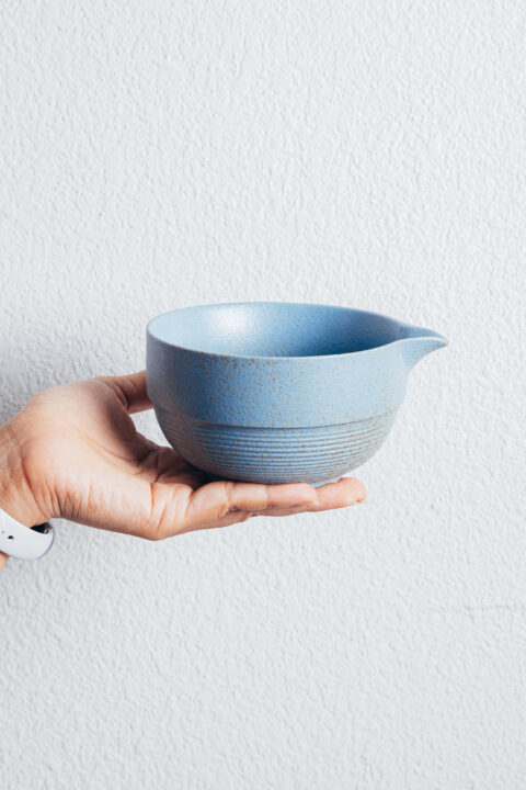 ชามชงชา มัทฉะ พร้อมปากเท Matcha Stirring Bowl with Spout (4 Color Choices) - Image 14