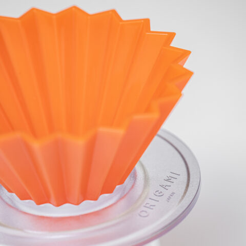 [LIMITED!] ดริปเปอร์ พลาสติก ORIGAMI Dripper "Air" ไซส์ S (Orange) - Image 2