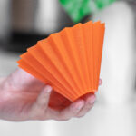 [LIMITED!] ดริปเปอร์ พลาสติก ORIGAMI Dripper "Air" ไซส์ S (Orange) - Image 4