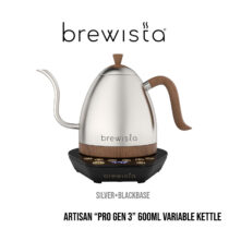 “PRO Gen 3” กาดริปไฟฟ้า Brewista Artisan Variable Electric Kettle(Stainless Steel) 600ml.