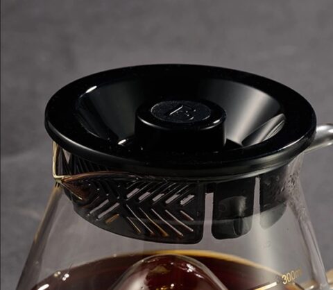 เหยือกเสิร์ฟ Brewista X-Series 300ml Cyclone Bottom Glass Server (1-2 Cups) - Image 7