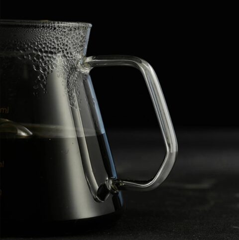 เหยือกเสิร์ฟ Brewista X-Series 300ml Cyclone Bottom Glass Server (1-2 Cups) - Image 6