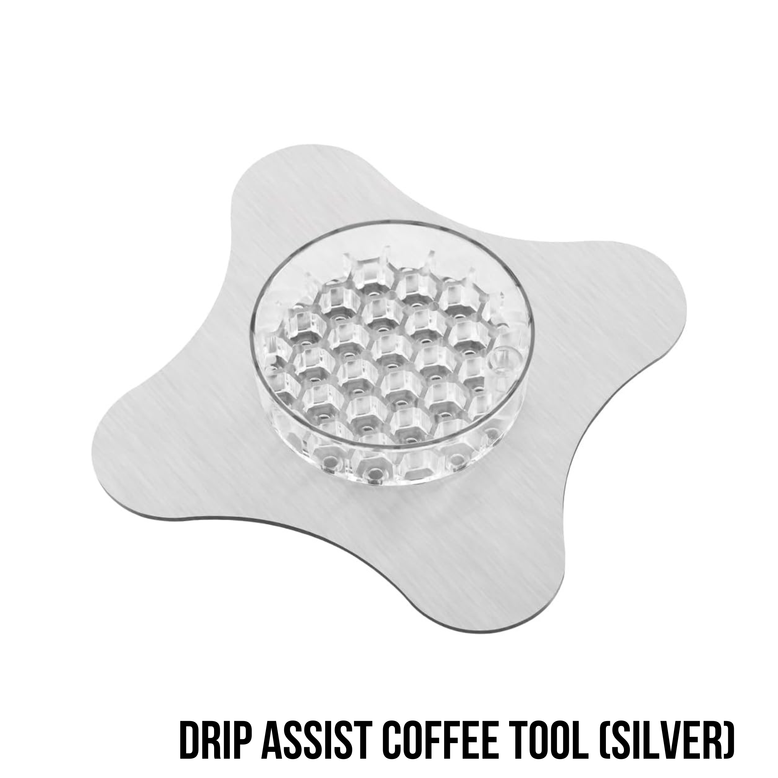 สำเนาของ TheHomeBarista (1) อุปกรณ์ช่วยดริปกาแฟ Cafemasy Handheld Drip Assist Coffee Tool (Silver) - Image 1