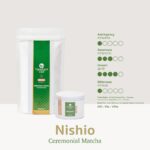 ผงมัทฉะเกรดพิธีการ TOMOCHA 100% "Ceremonial Nishio" 30g / 100g Matcha Powder - Image 3