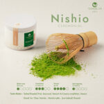 ผงมัทฉะเกรดพิธีการ TOMOCHA 100% "Ceremonial Nishio" 30g / 100g Matcha Powder - Image 2
