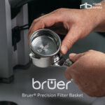 ตะแกรง Bruer 58.4mm Precision Filter Basket - Ridged (Size Choice) - Image 2