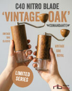 Comandante PREMIUM WOOD - Vintage Oak เฟืองบด Nitro Blade Hand Grinder C40 MK4 - Image 2