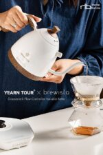[NEW & LIMITED!] กาดริปไฟฟ้า Brewista x Yearn Tour (Color Choice) Gooseneck Kettle with Flow Control - Image 3