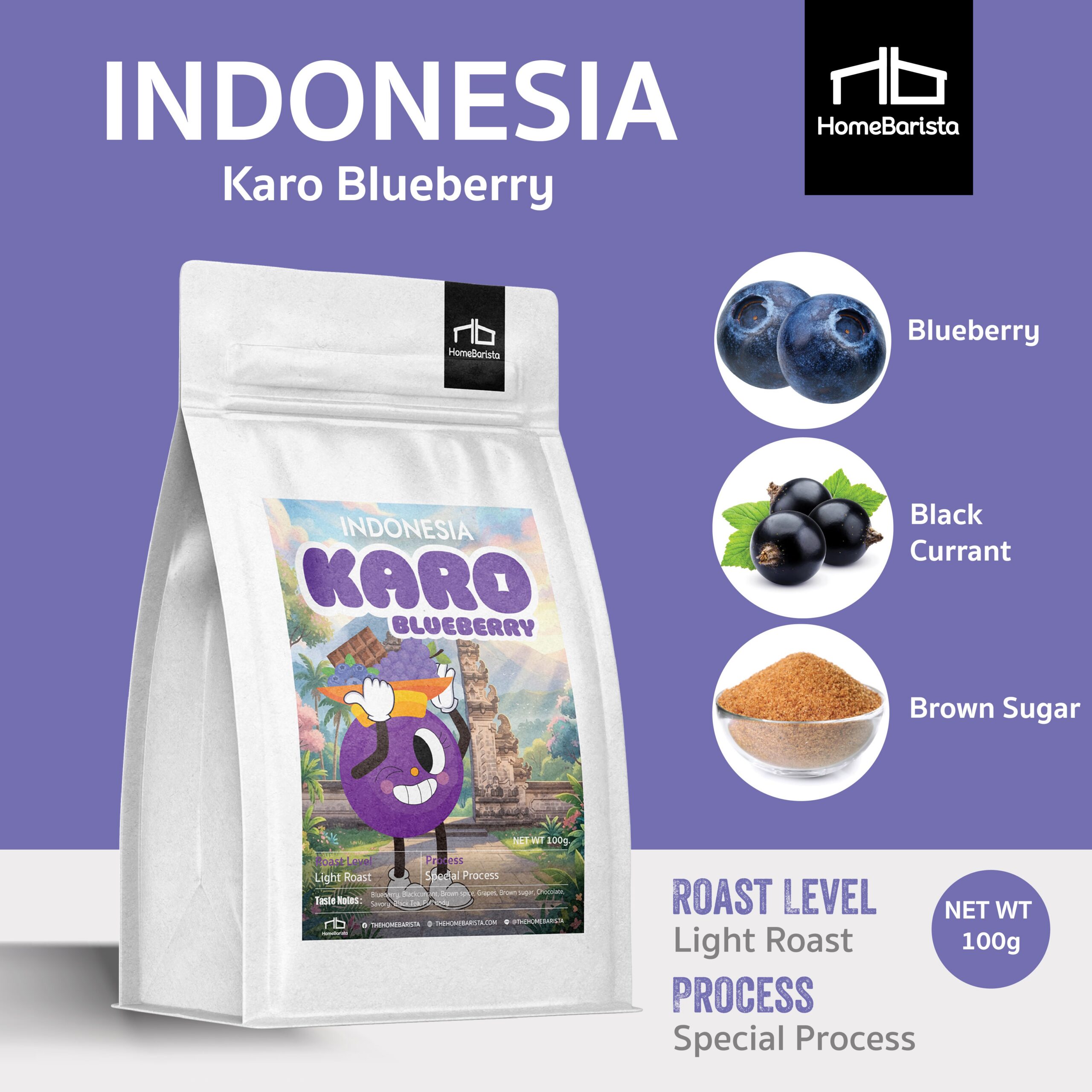 Indonesia Karo Blueberry Special Process