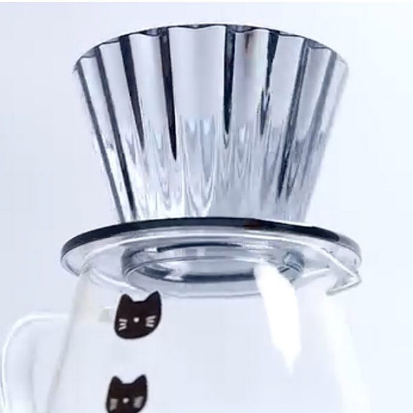 MINOS Cupcake Dripper 1-2 cups clear