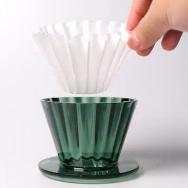 MINOS Cupcake Dripper 1-2 cups emerald