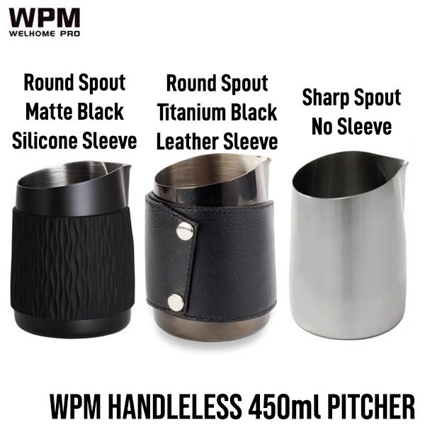 WPM Handleless Milk Pitcher