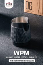 WPM Handleless Milk Pitcher